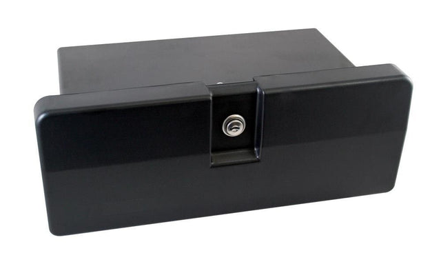 RWB Standard Lockable Glove Box Black
