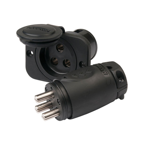Marinco Trolling Motor Plug & Socket Kit 70amp 3 Wire