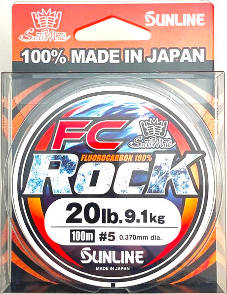 Sunline FC Rock Fluorocarbon Fishing Leader