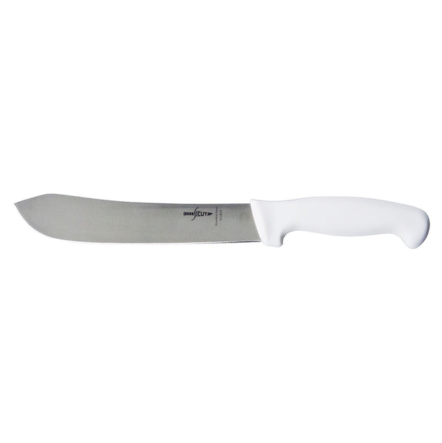 Sicut 8in Butcher Knife White