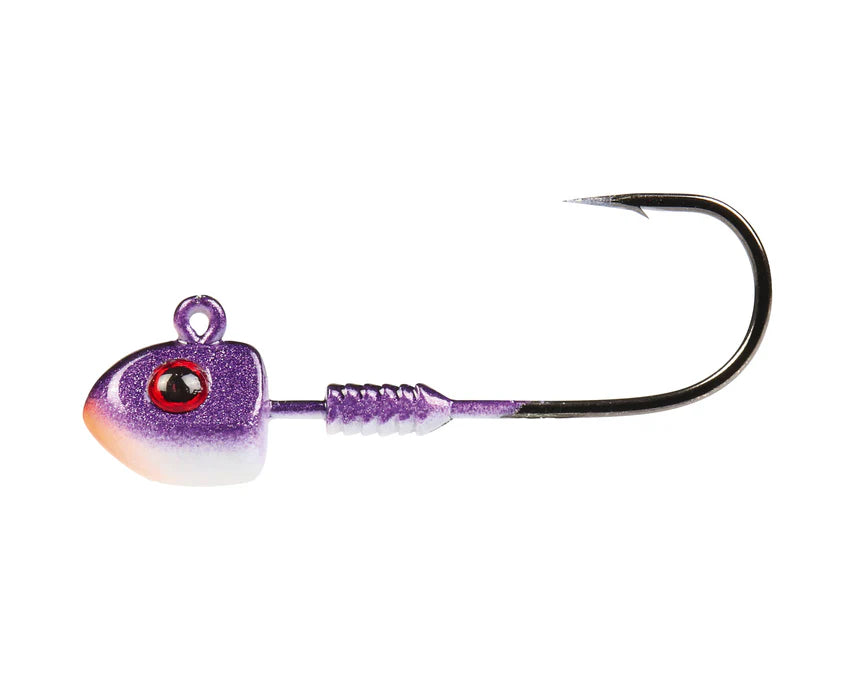 TT HeadlockZ DemonZ Jig Heads Purple Minnow