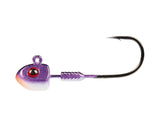 TT HeadlockZ DemonZ Jig Heads Purple Minnow