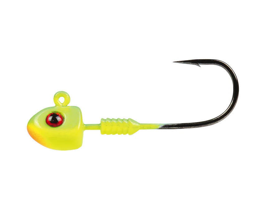 TT HeadlockZ DemonZ Jig Heads Chartreuse