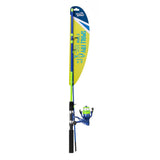 Jarvis Walker Small Fry Pre-Spooled Spinning Combo Blue/Green