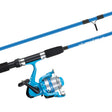 Jarvis Walker Zenith Flash Pre-Spooled Spinning Combo Blue