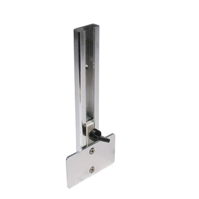 BLA Flat Alloy Sliding Transducer Bracket Small