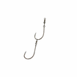 Mustad 9179APTS Light Game 2 Hook Undressed Pre-Made Ganged Hooks 4pk