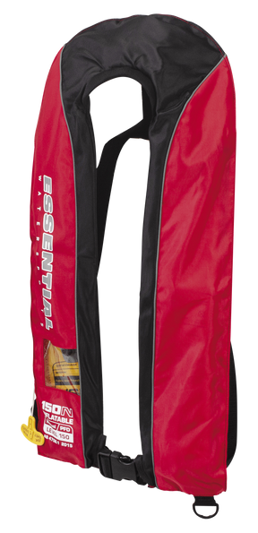 Essential Manual Inflatable Level 150 Lifejacket Red