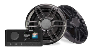 Fusion MS-RA210 Marine Stereo With XS Sports Speaker Kit