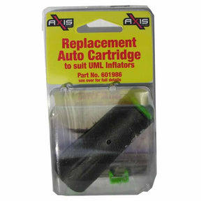 Essential Auto Lifejacket Replacement Cartridge Long Black