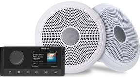 Fusion MS-RA210 Marine Stereo With XS Classic Speaker Kit