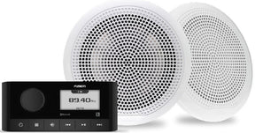 Fusion MS-RA60 Marine Stereo With EL Classic Speaker Kit