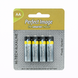 Perfect Image Extra Heavy Duty Hi-Tech Alkaline Batteries AA 4pk