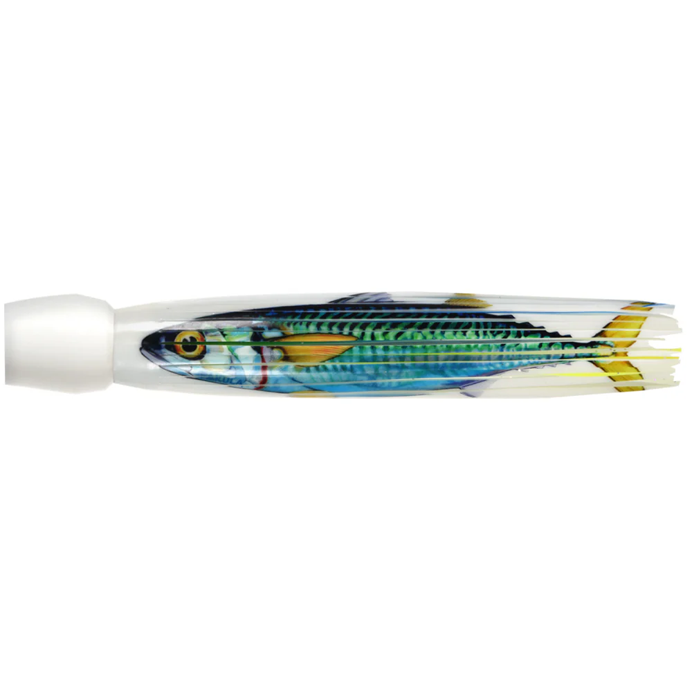 Pakula Paua Micro Cockroach 7.5in Skirted Trolling Lure Slimey Print
