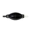 Waterline In-Line Fuel Primer Bulb Black 10mm
