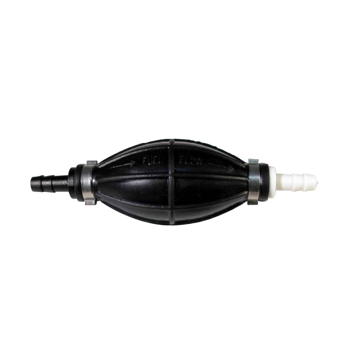Waterline In-Line Fuel Primer Bulb Black 10mm
