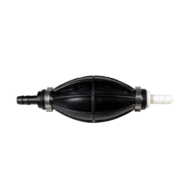 Waterline In-Line Fuel Primer Bulb Black 10mm