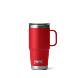Yeti Rambler 20oz (591ml) Travel Mug Rescue Red
