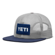 Yeti Velcro Badge Mesh Hat Grey/Navy
