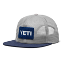 Yeti Velcro Badge Mesh Hat Grey/Navy