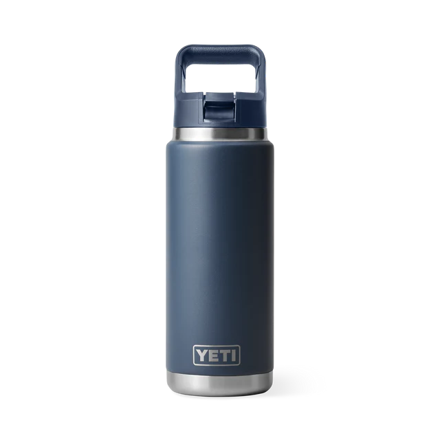 Yeti Rambler 26oz (769ml) Straw Bottle Navy