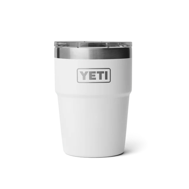 Yeti Rambler 16oz (473ml) Stackable Cup White