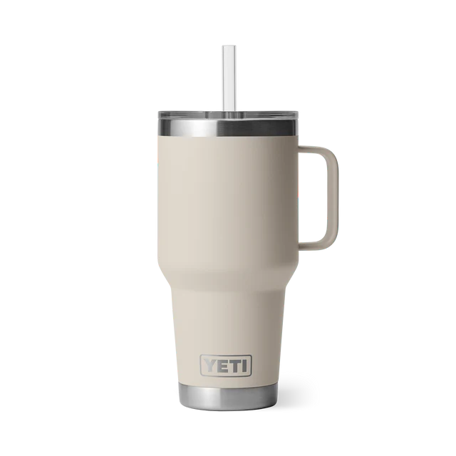 Yeti Rambler 35oz (1L) Straw Mug Cape Taupe