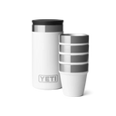 Yeti Shot Glasses With Carrying Case White