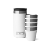 Yeti Shot Glasses With Carrying Case White