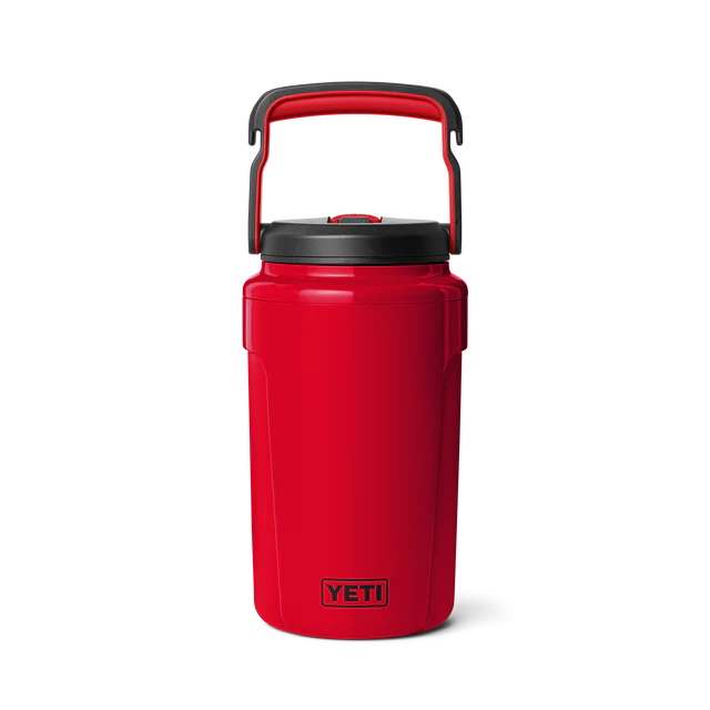 Yeti Rambler Half Gallon (1.9L) Silo Straw Jug Rescue Red