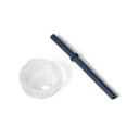 Yeti Rambler Small Silicone Straw Lid Navy