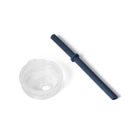 Yeti Rambler Small Silicone Straw Lid Navy