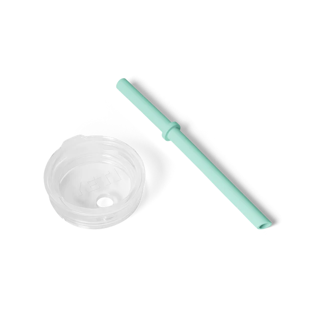 Yeti Rambler Small Silicone Straw Lid Seafoam