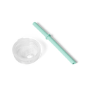 Yeti Rambler Small Silicone Straw Lid Seafoam