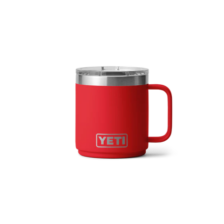 Yeti Rambler 10oz (296ml) Stackable Mug With DuraSip Ceramic Rescue Red