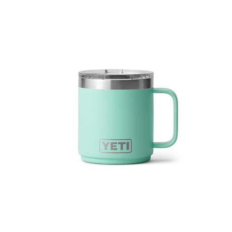 Yeti Rambler 10oz (296ml) Stackable Mug With DuraSip Ceramic Seafoam