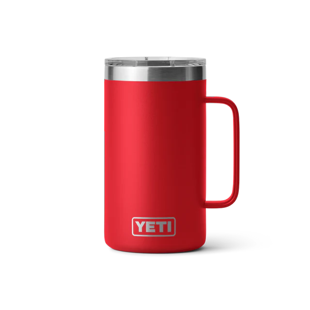 Yeti Rambler 24oz (710ml) Mug Rescue Red