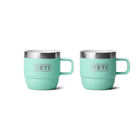 Yeti Rambler 6oz (177ml) Stackable Espresso Mug 2pk Seafoam