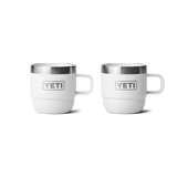 Yeti Rambler 6oz (177ml) Stackable Espresso Mug 2pk White
