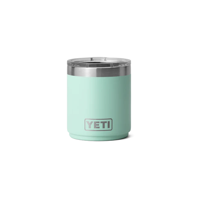 Yeti Rambler 10oz (296ml) Stackable Lowball With Magslider Lid Seafoam