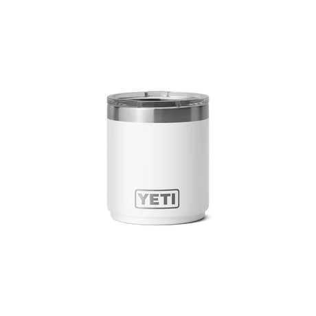 Yeti Rambler 10oz (296ml) Stackable Lowball With Magslider Lid White