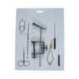 EJ Todd Carded Anglers Fly Tying Tool Kit & Vice