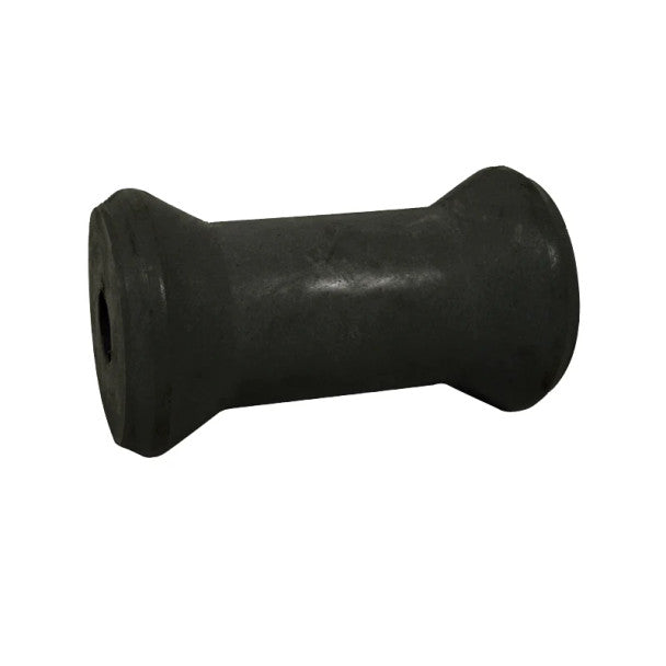 Cotton Reel Trailer Keel Roller 4 1/2in Black