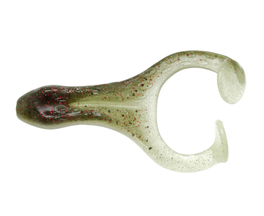 Zman Hard Leg FrogZ 4in Soft Plastic Topwater Lure Redbone Glow