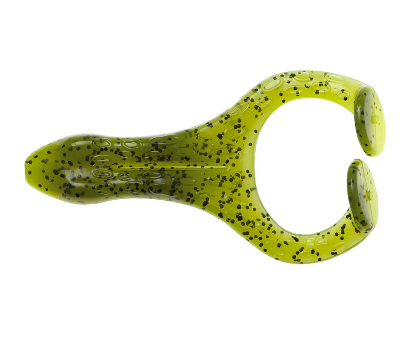 Zman Hard Leg FrogZ 4in Soft Plastic Topwater Lure Watermelon Chartreuse