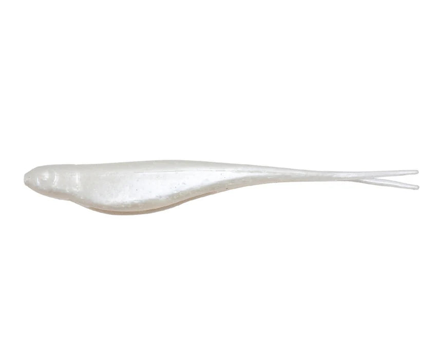 Zman Scented Jerk ShadZ 5in Soft Plastic Lure Pearl