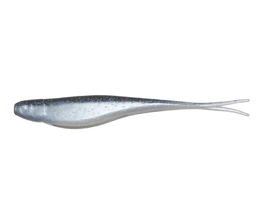 Zman Scented Jerk ShadZ 5in Soft Plastic Lure Smoky Shad