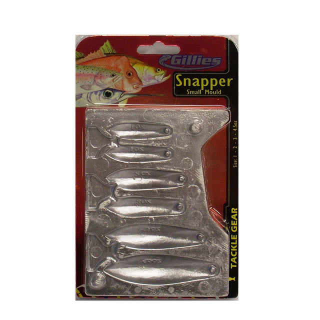 Gillies Snapper Sinker Mould Combo Small