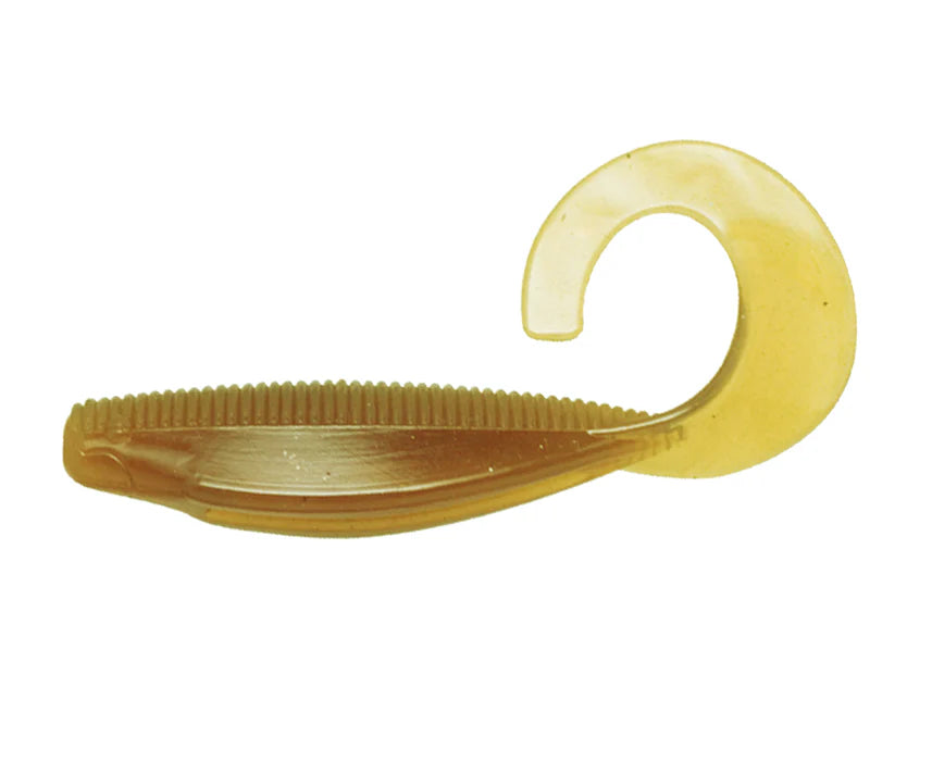 Zman StreakZ Curly TailZ 4in Soft Plastic Lure Motor Oil
