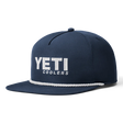 Yeti Coolers Flat Brim Rope Hat Navy